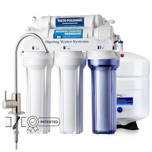 iSpring RCC7-BN NSF Certified High Capacity Under-Sink RO (75 GPD)