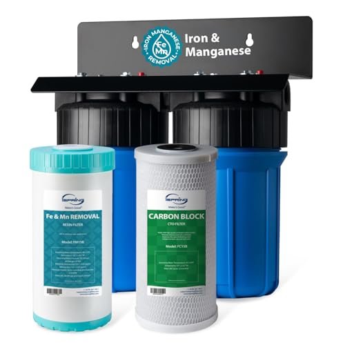 iSpring WGB21BM 2-Stage Whole House Water Filtration System