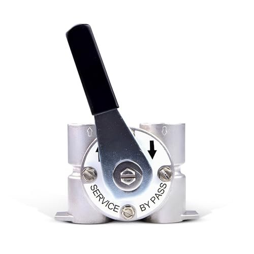 60040SS Stainless Steel Bypass Valve for Fleck 5600SXT (3/4\")